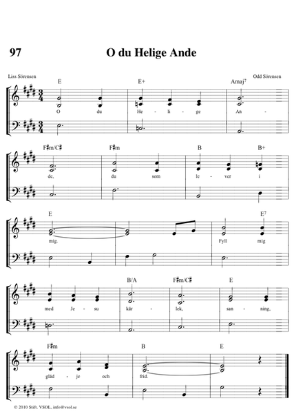O du Helige Ande 97 2010
